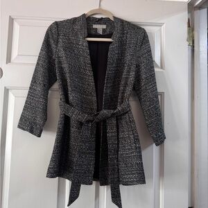 H&M Black & Gray Women's Blazer